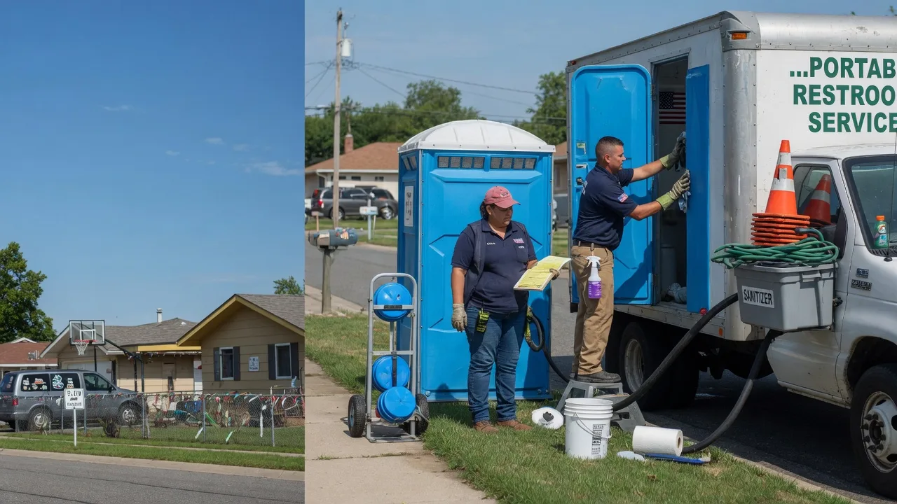 Portable Toilet Rental in Griffithsville, WV near me